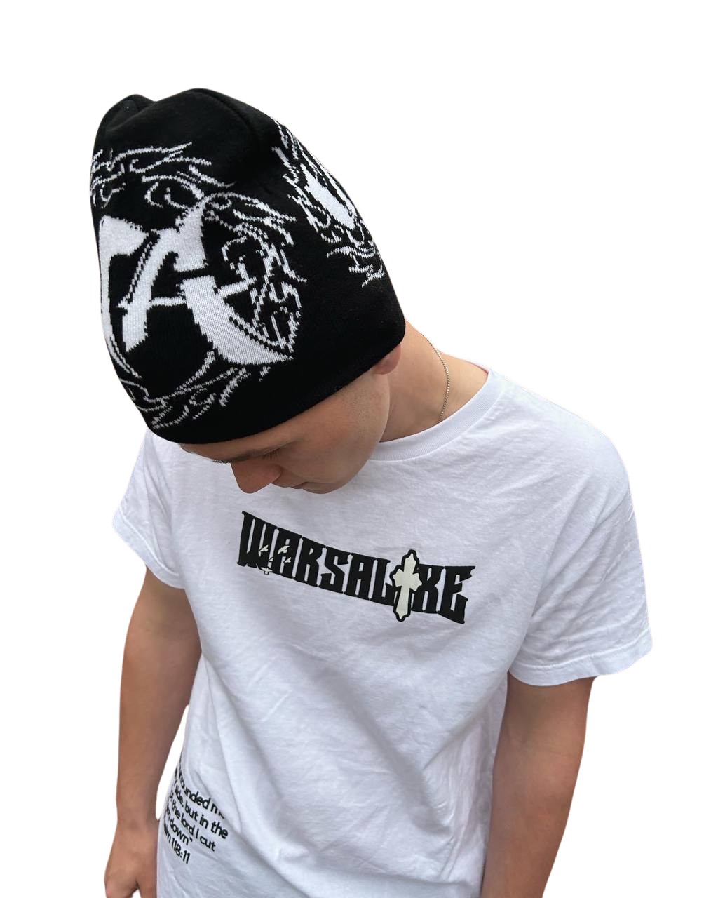 Warsalike Black Silk Lined Beanie