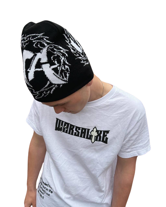 Warsalike Black Silk Lined Beanie