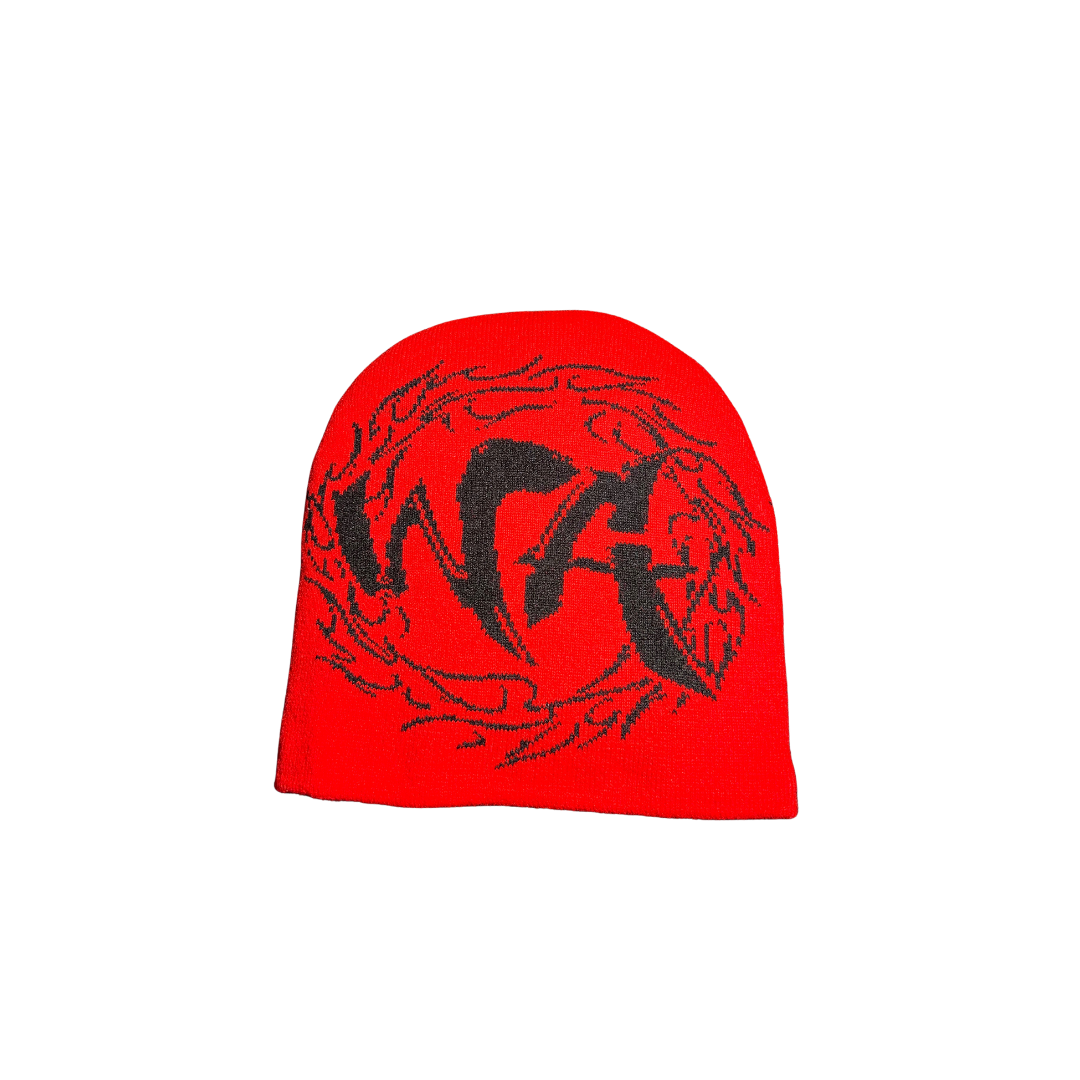 Warsalike Red Silk Lined Beanie